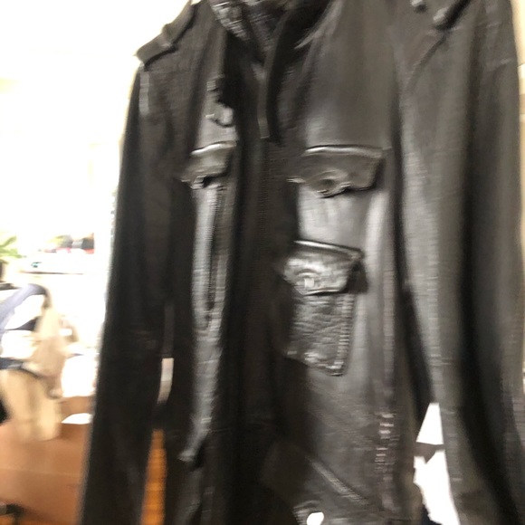 Neil Barrett Japanese style Moto Leather jacket - Picture 14 of 14
